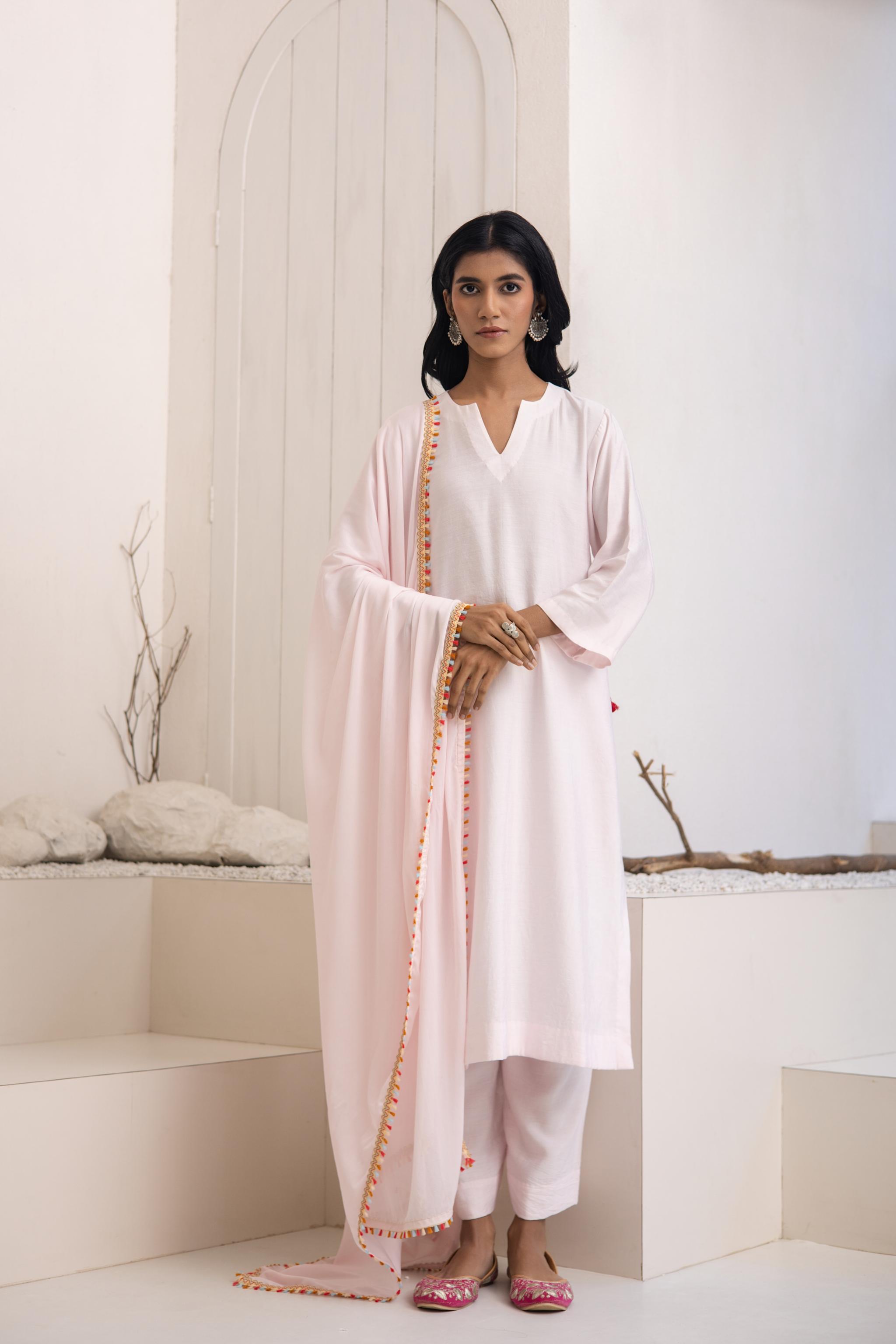 Mati Cotton Silk Kurta Set