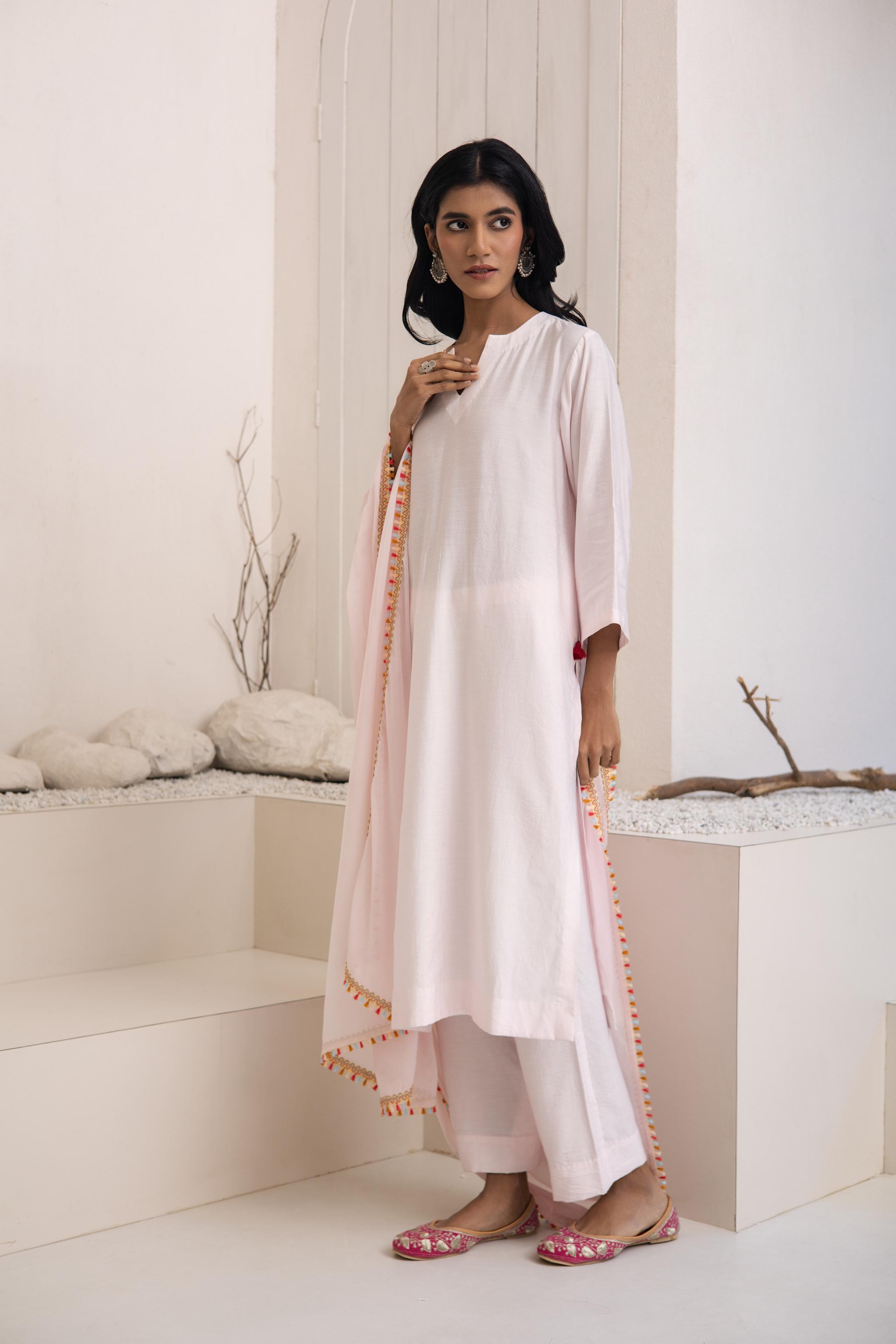 Mati Cotton Silk Kurta Set