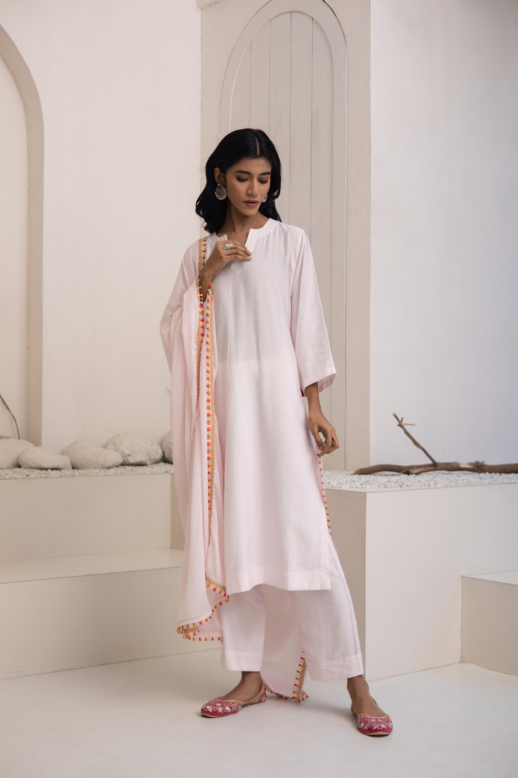 Mati Cotton Silk Kurta Set