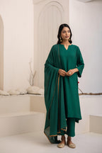 Ganga Cotton Silk Kurta Set