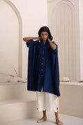 Yamuna Cotton Silk Shirt Kaftan Set