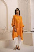 Kaaveri Cotton Silk Shirt Kaftan Set
