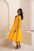 Kali Dola Silk Anarkali Set