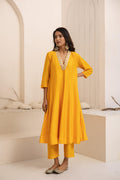 Kali Dola Silk Anarkali Set