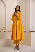 Kali Dola Silk Anarkali Set