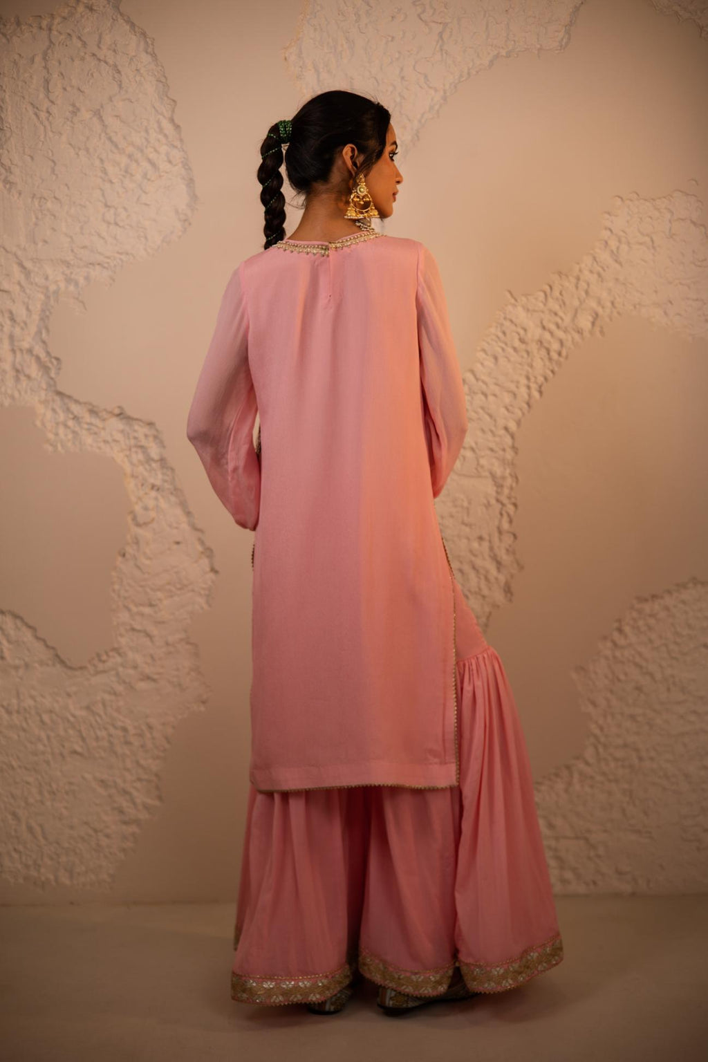 Raas Chinon Chiffon Sharara Set