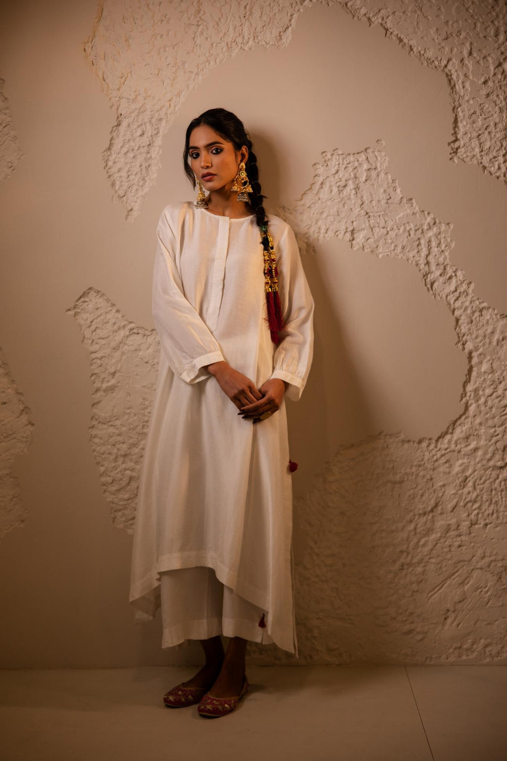 Mahira Dola Silk Kurta Set