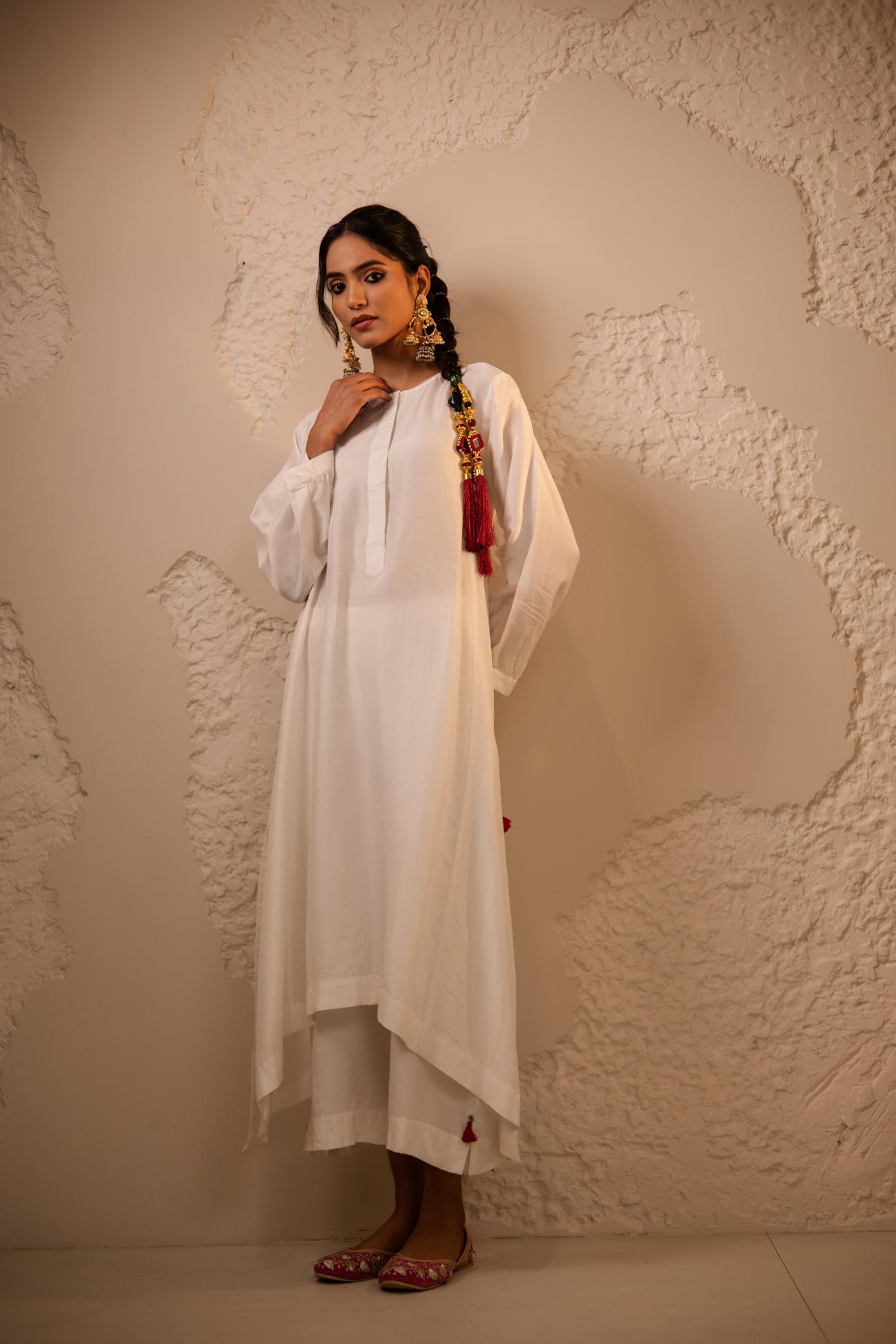 Mahira Dola Silk Kurta Set