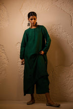 Zehra Dola Silk Kurta Set