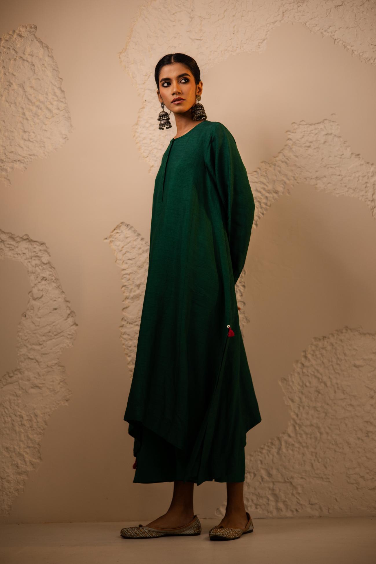 Zehra Dola Silk Kurta Set