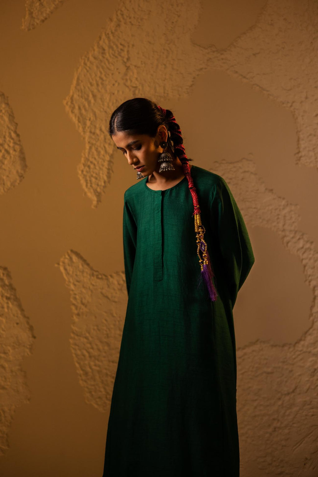 Zehra Dola Silk Kurta Set