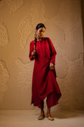 Anar Dola Silk Kurta Set