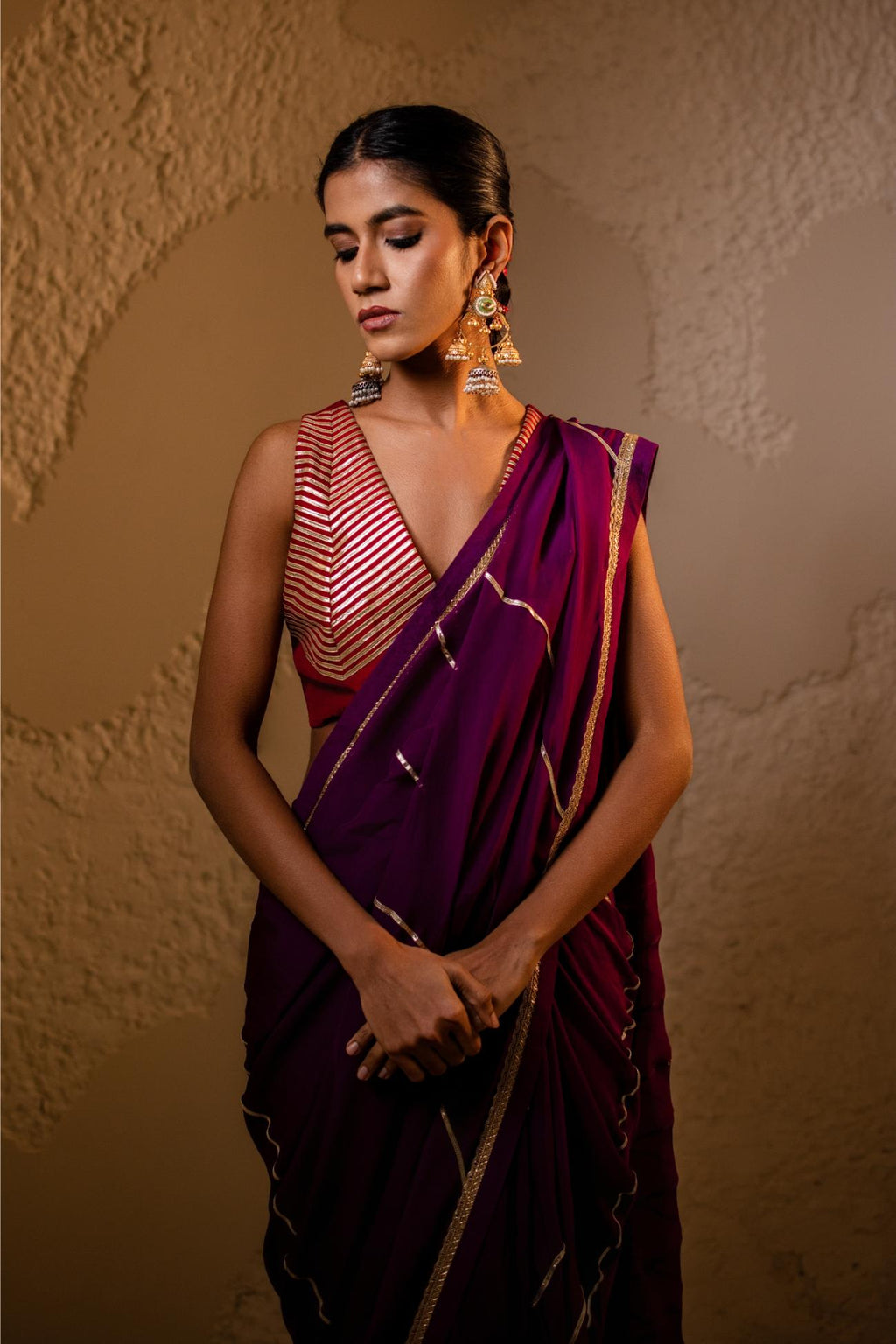 Sur Organza Saree Set