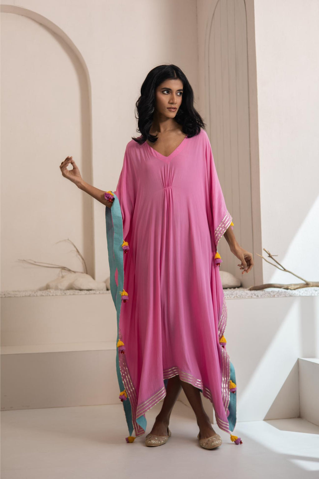 Gulaliya Crepe Kaftan