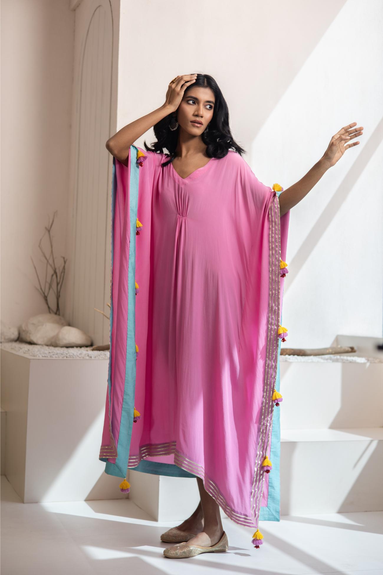 Gulaliya Crepe Kaftan