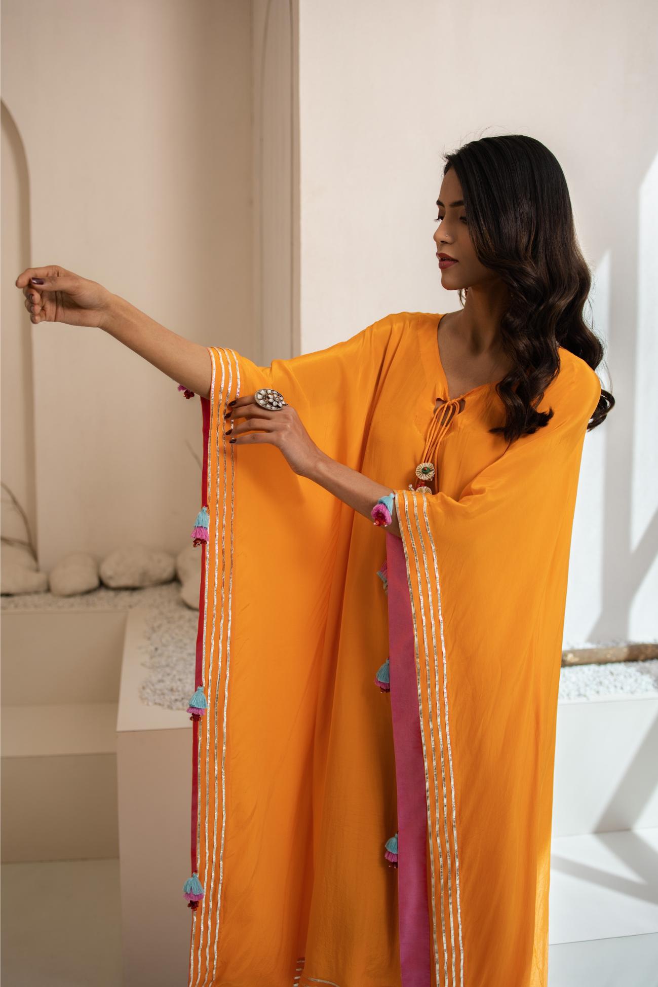 Aagiya Crepe Kaftan