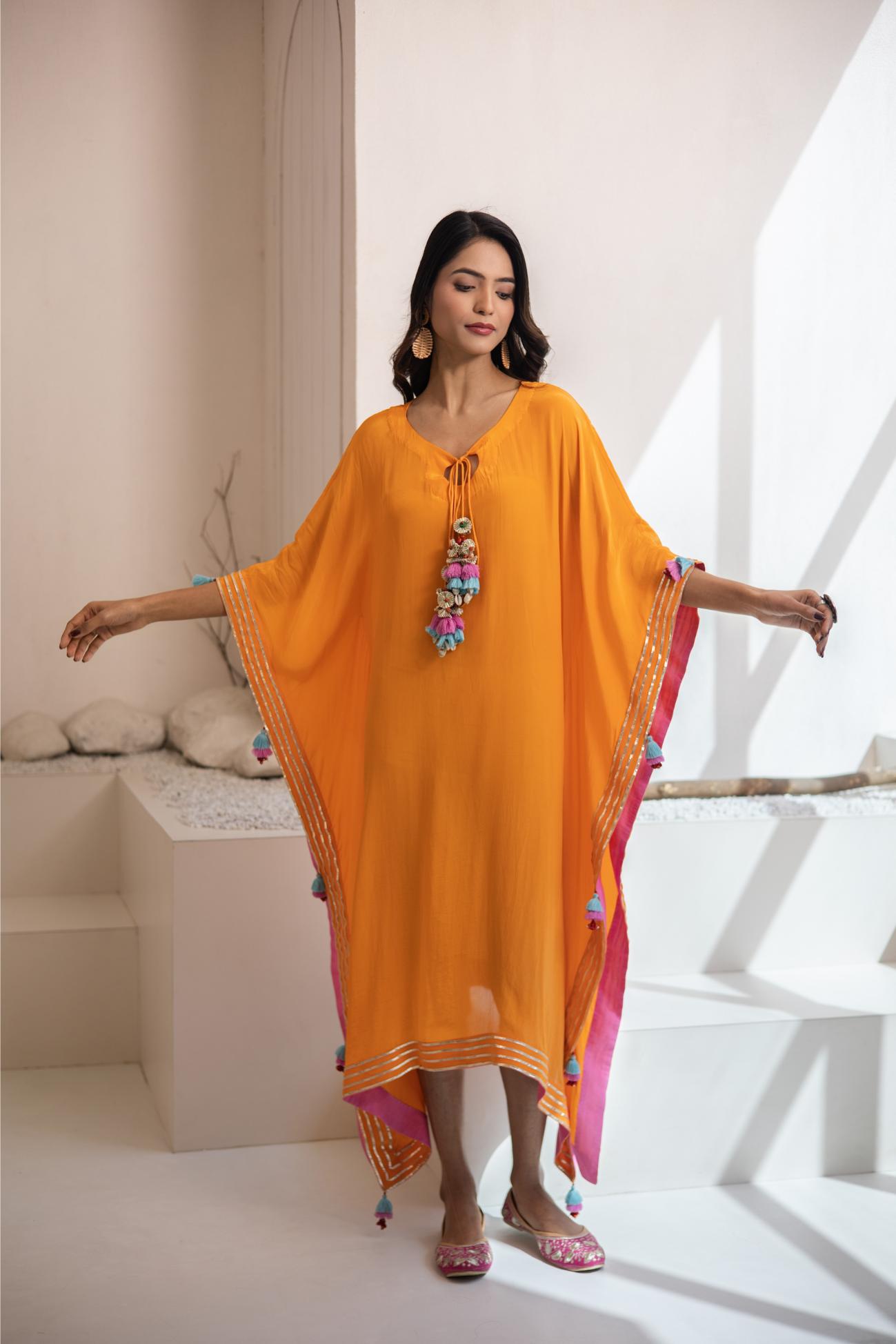 Aagiya Crepe Kaftan