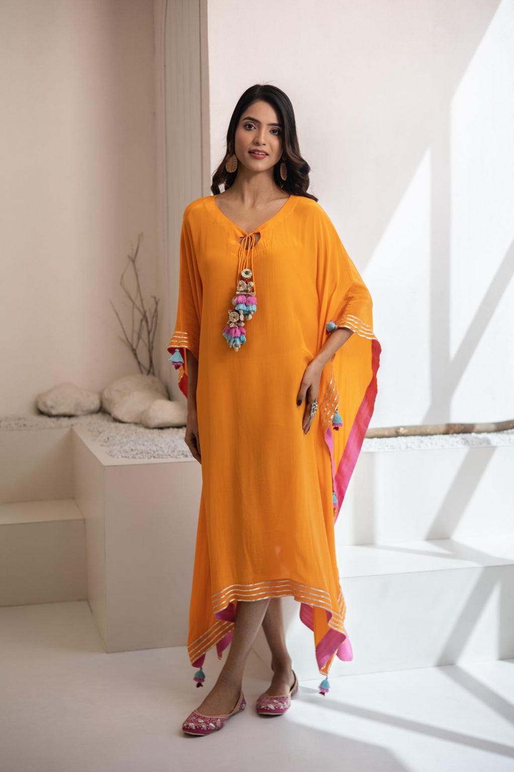 Aagiya Crepe Kaftan