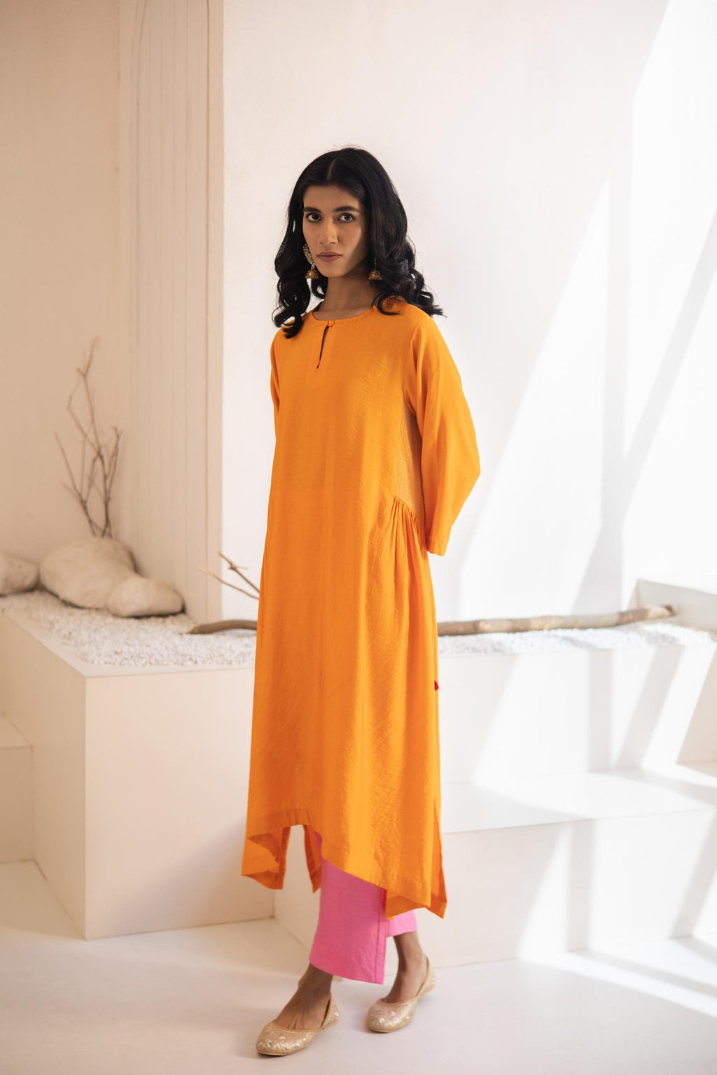 Ritu Cotton Silk Kurta Set