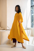 Badhari Cotton Silk Kurta Set