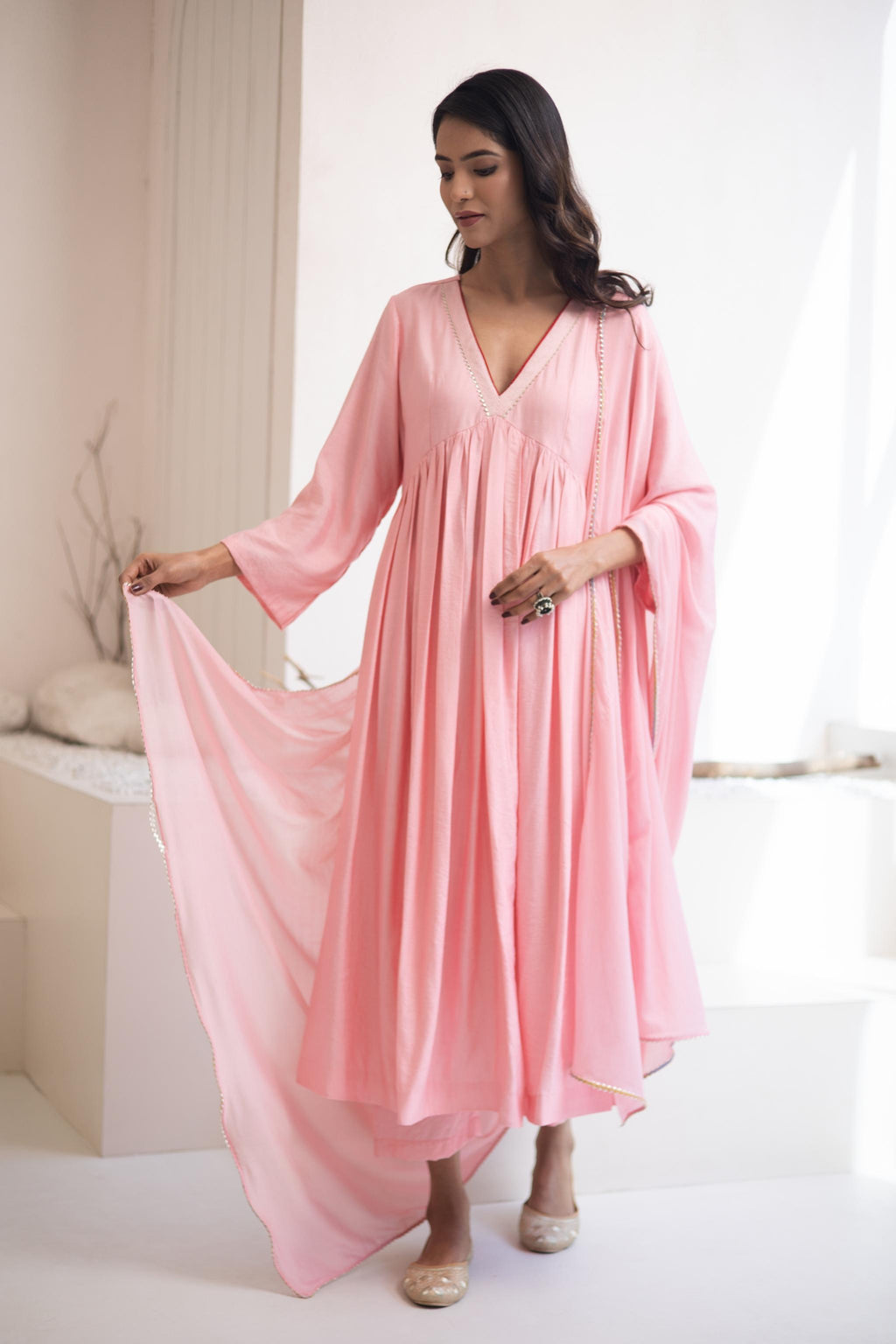 Aasai Cotton Silk Kurta Set