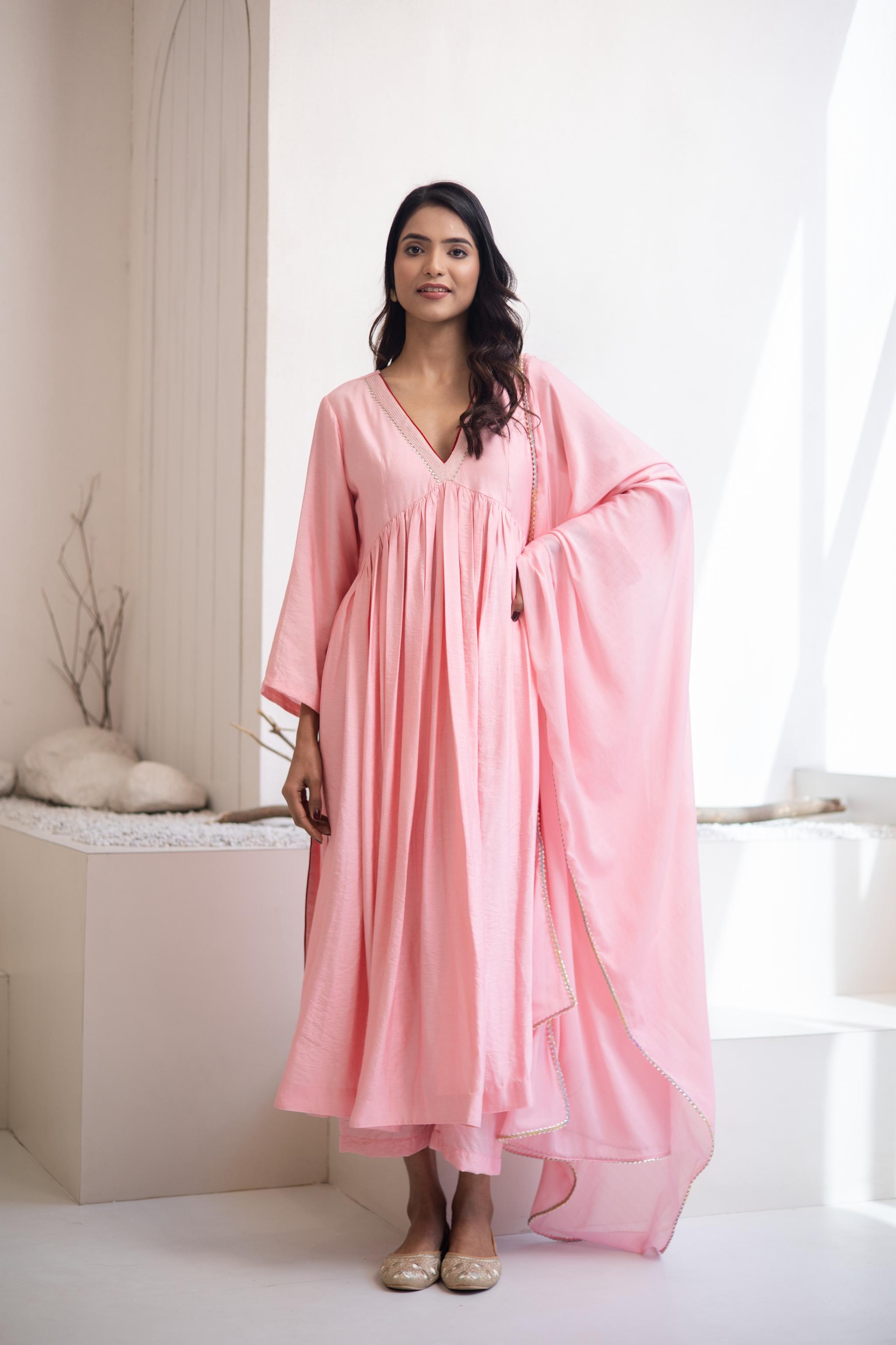 Aasai Cotton Silk Kurta Set