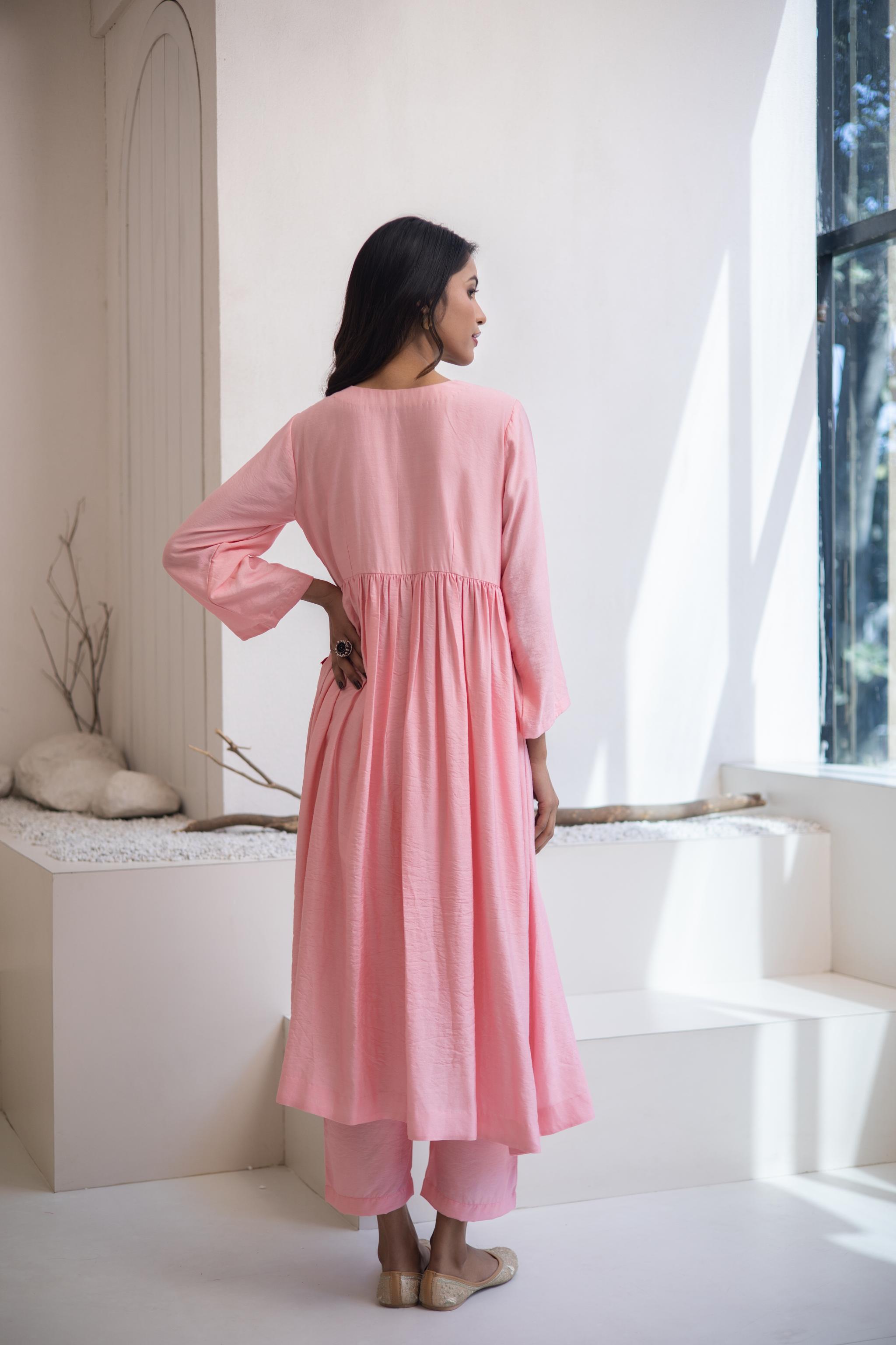 Aasai Cotton Silk Kurta Set