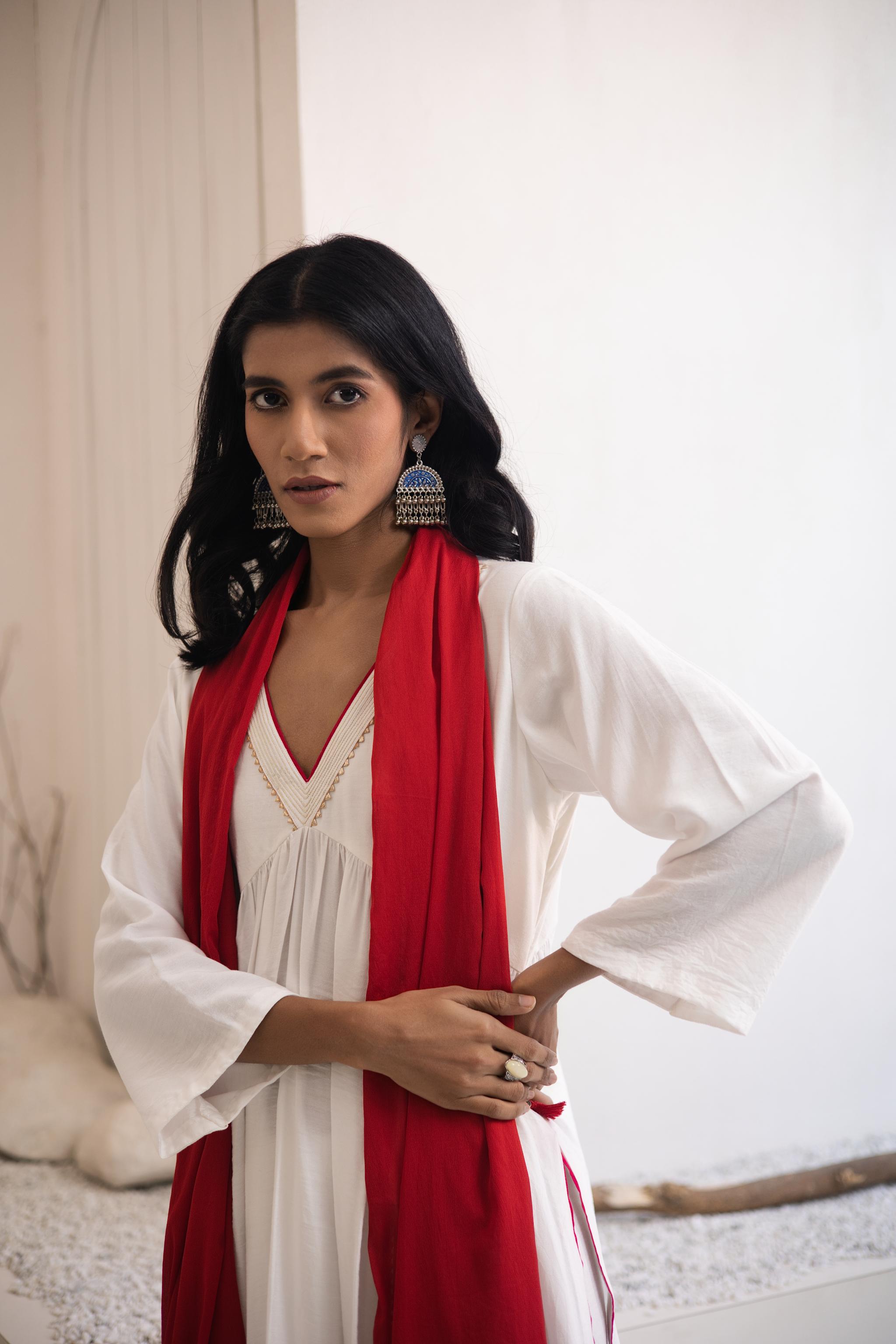 Raag Cotton Silk Kurta Set