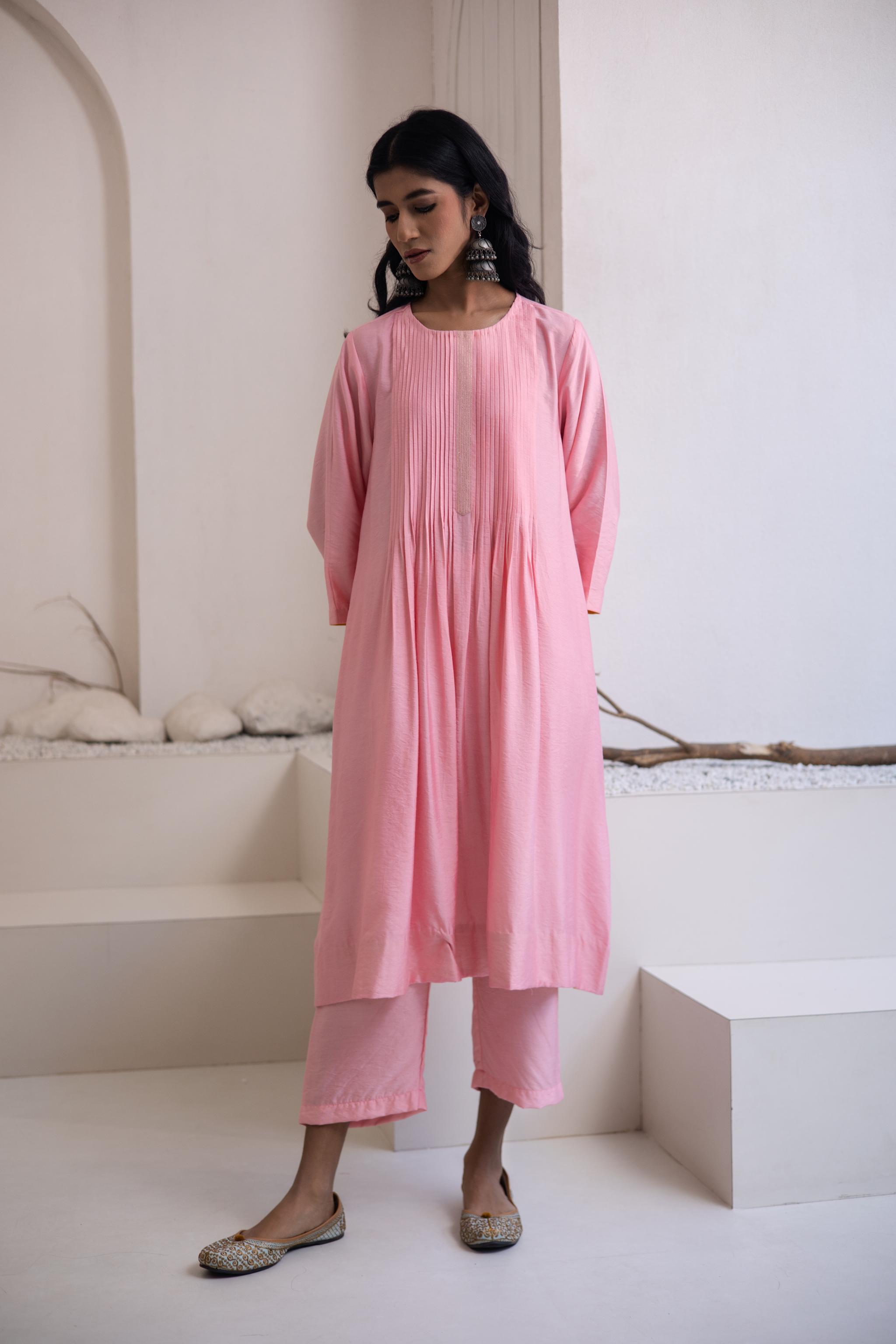Megh Cotton Silk Kurta Set