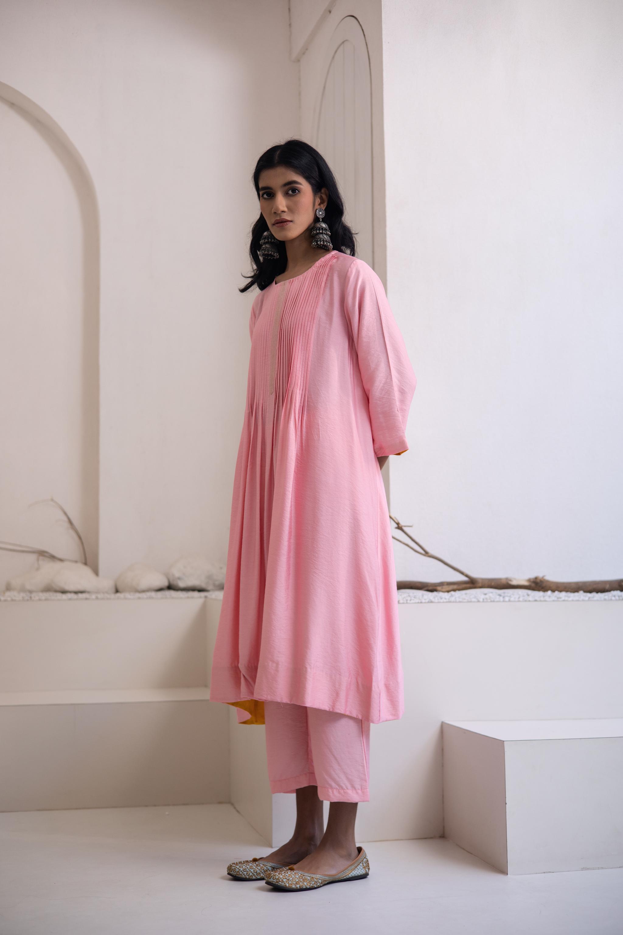 Megh Cotton Silk Kurta Set