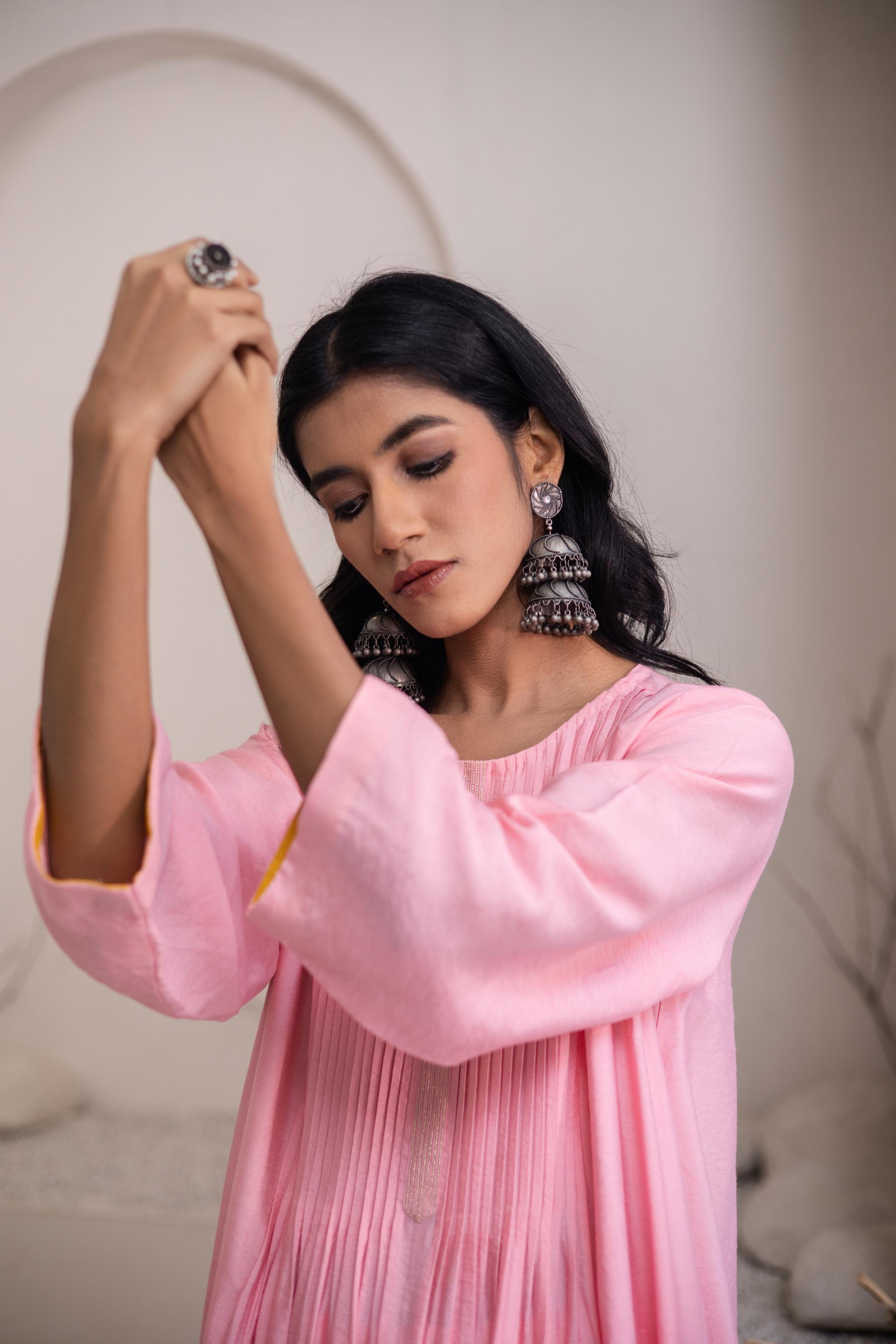 Megh Cotton Silk Kurta Set