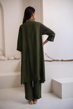Paar Cotton Silk Kurta Set