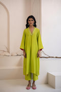 Vayu Cotton Silk Kurta Set