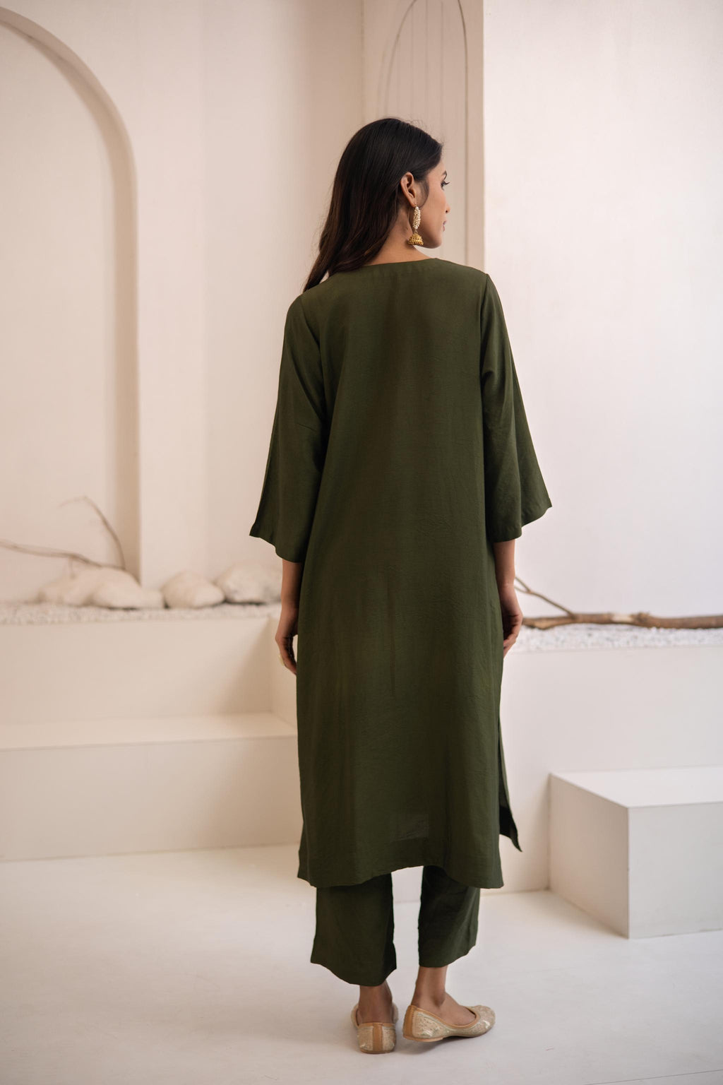 Maan Cotton Silk Kurta Set