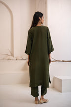 Maan Cotton Silk Kurta Set