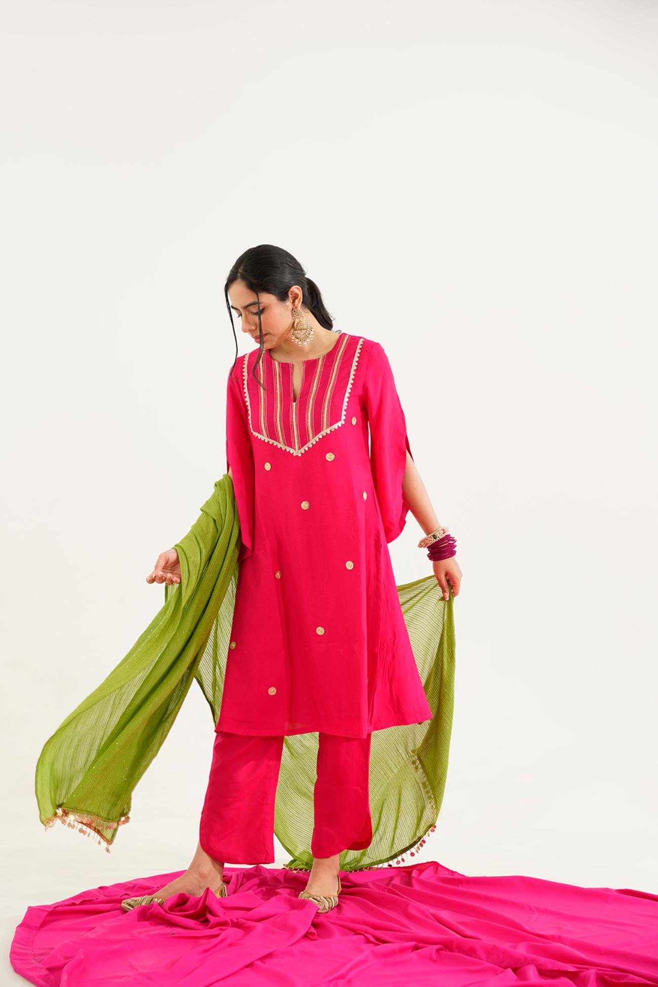 Sudara Fulari Dupatta