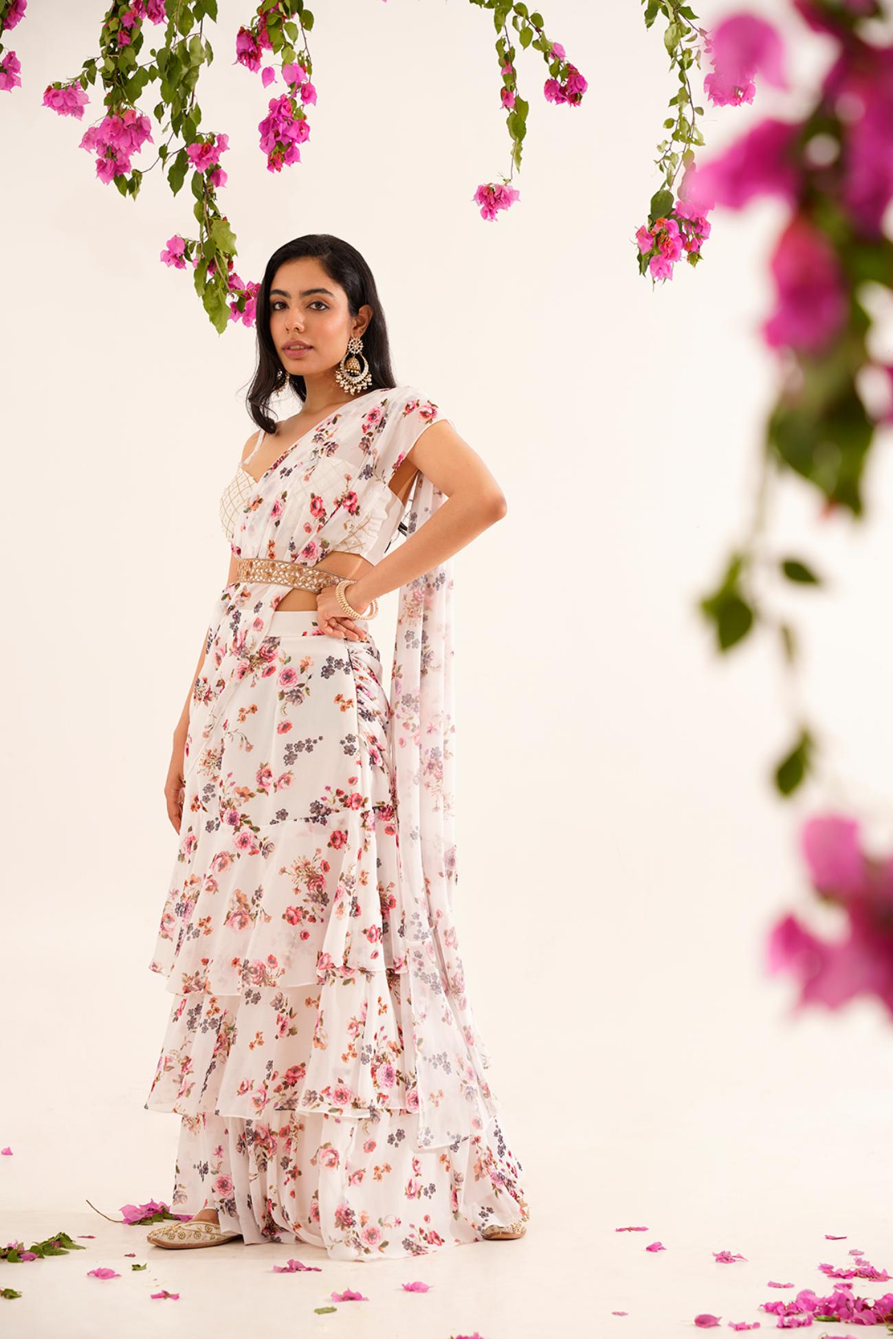 Raga Muhari Saree set