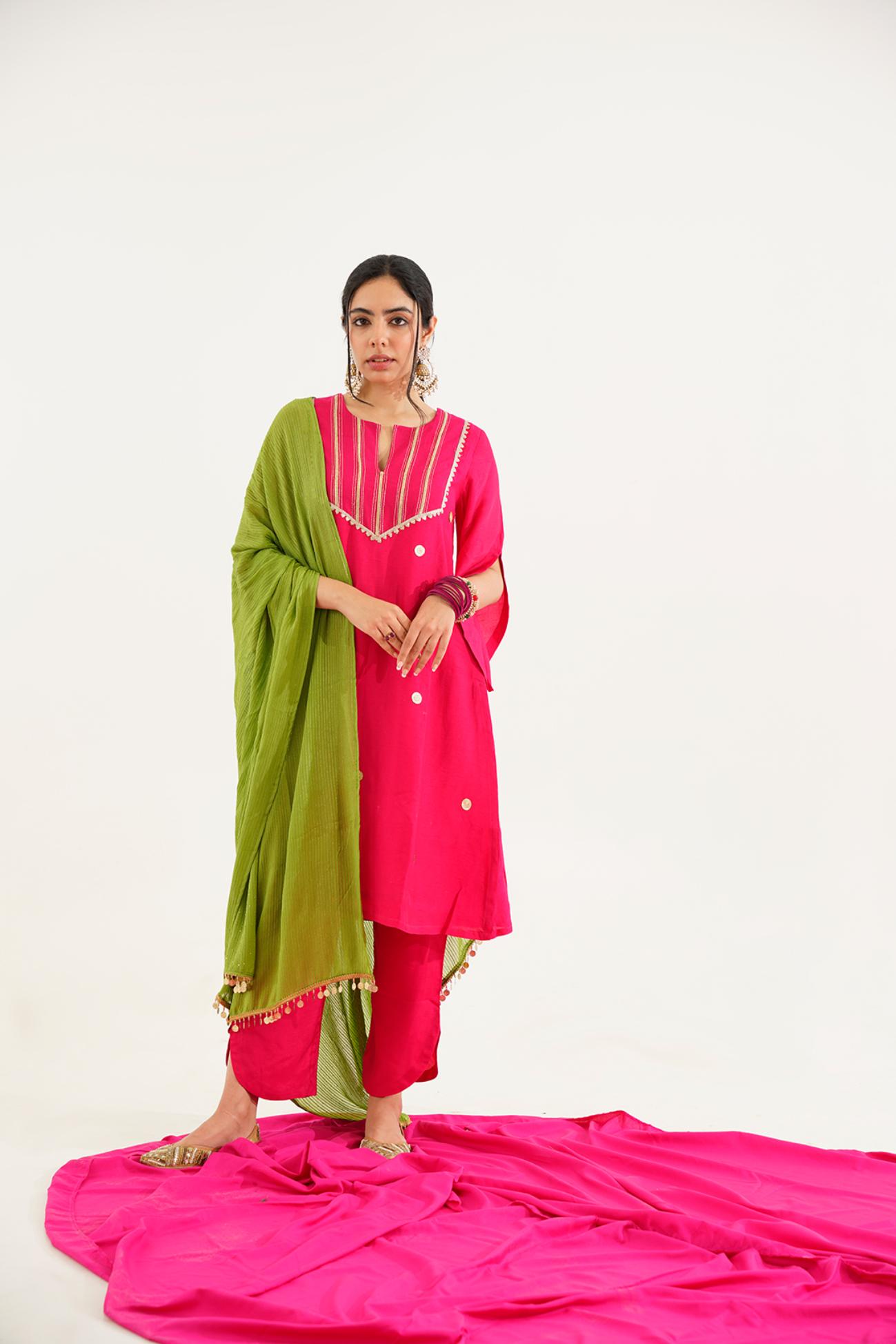 Sudara Fulari Dupatta