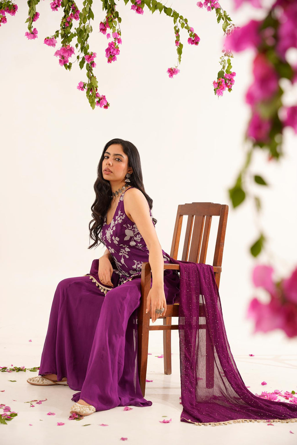 Raga Neeralya Sharara Set