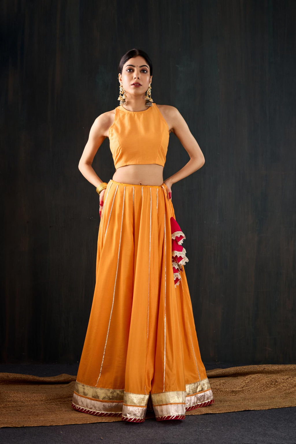 Pankh Cotton Silk Lehenga Set