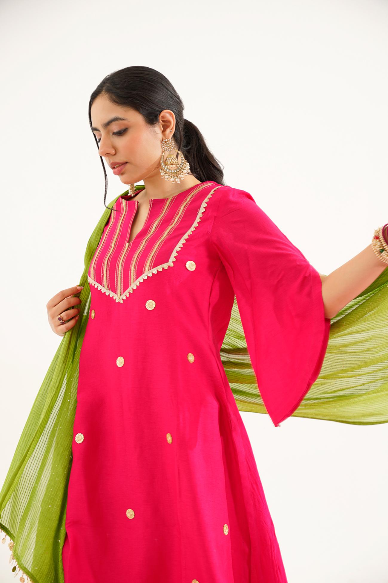 Sudara Fulari Dupatta