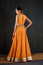 Pankh Cotton Silk Lehenga Set
