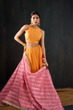 Pankh Cotton Silk Lehenga Set