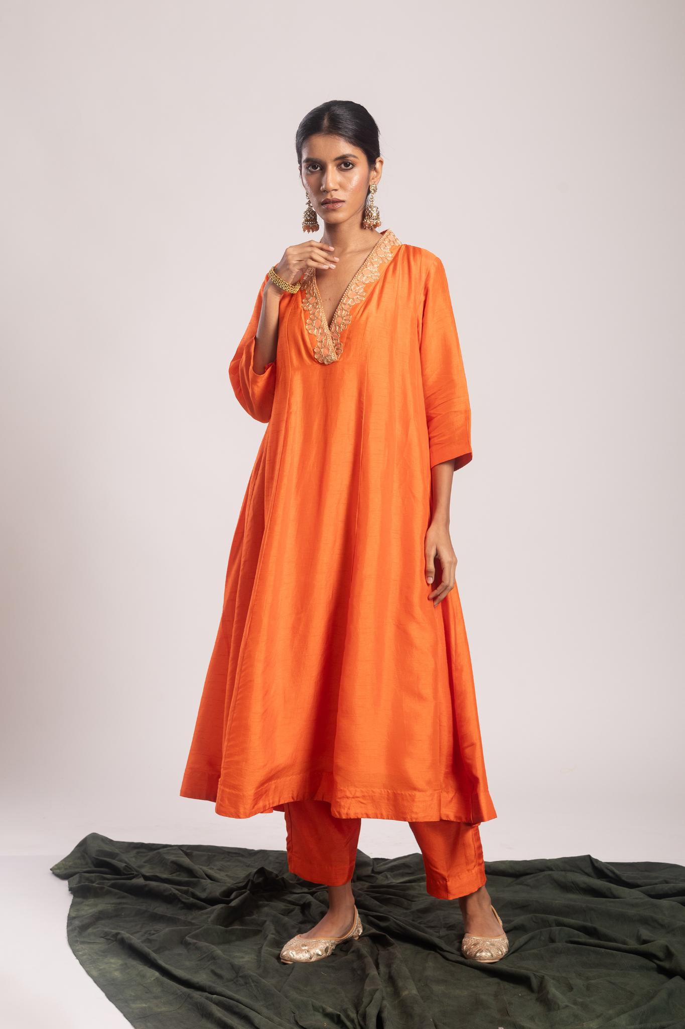 Kasi Dola Silk Kurta Set