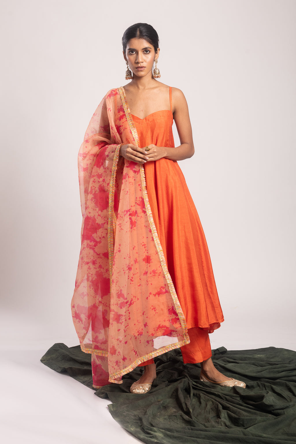 Gramika Dola Silk Anarkali Set