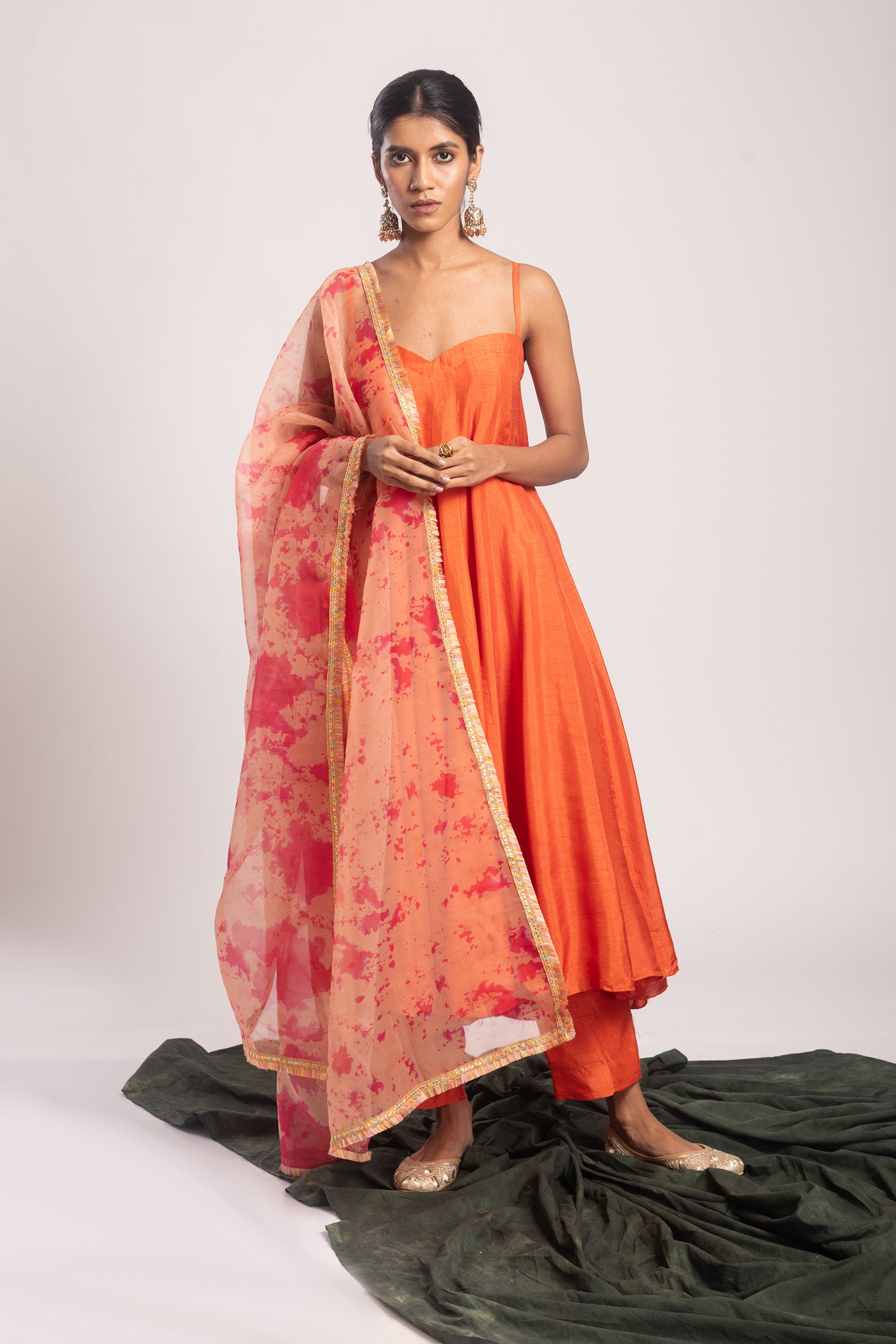 Gramika Dola Silk Anarkali Set
