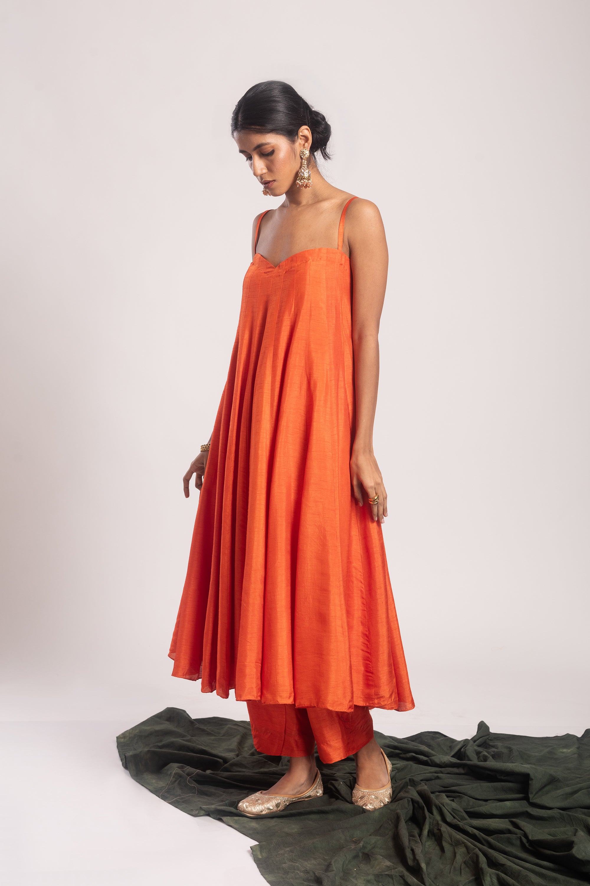 Gramika Dola Silk Anarkali Set