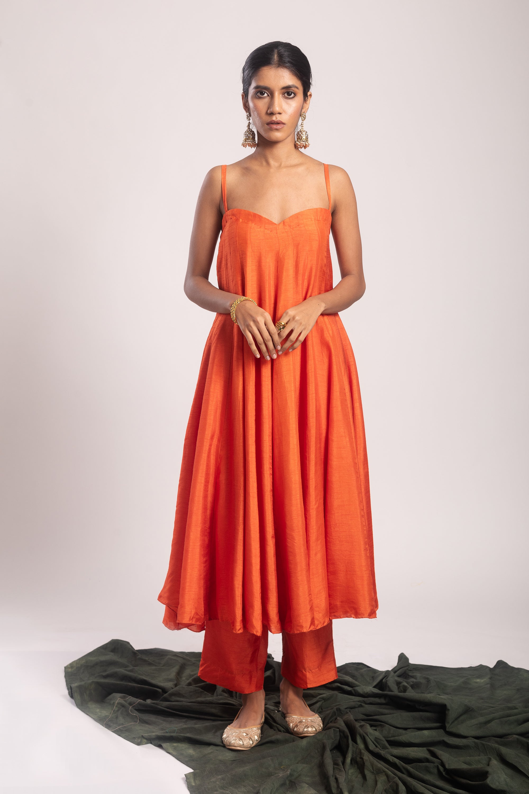 Gramika Dola Silk Anarkali Set