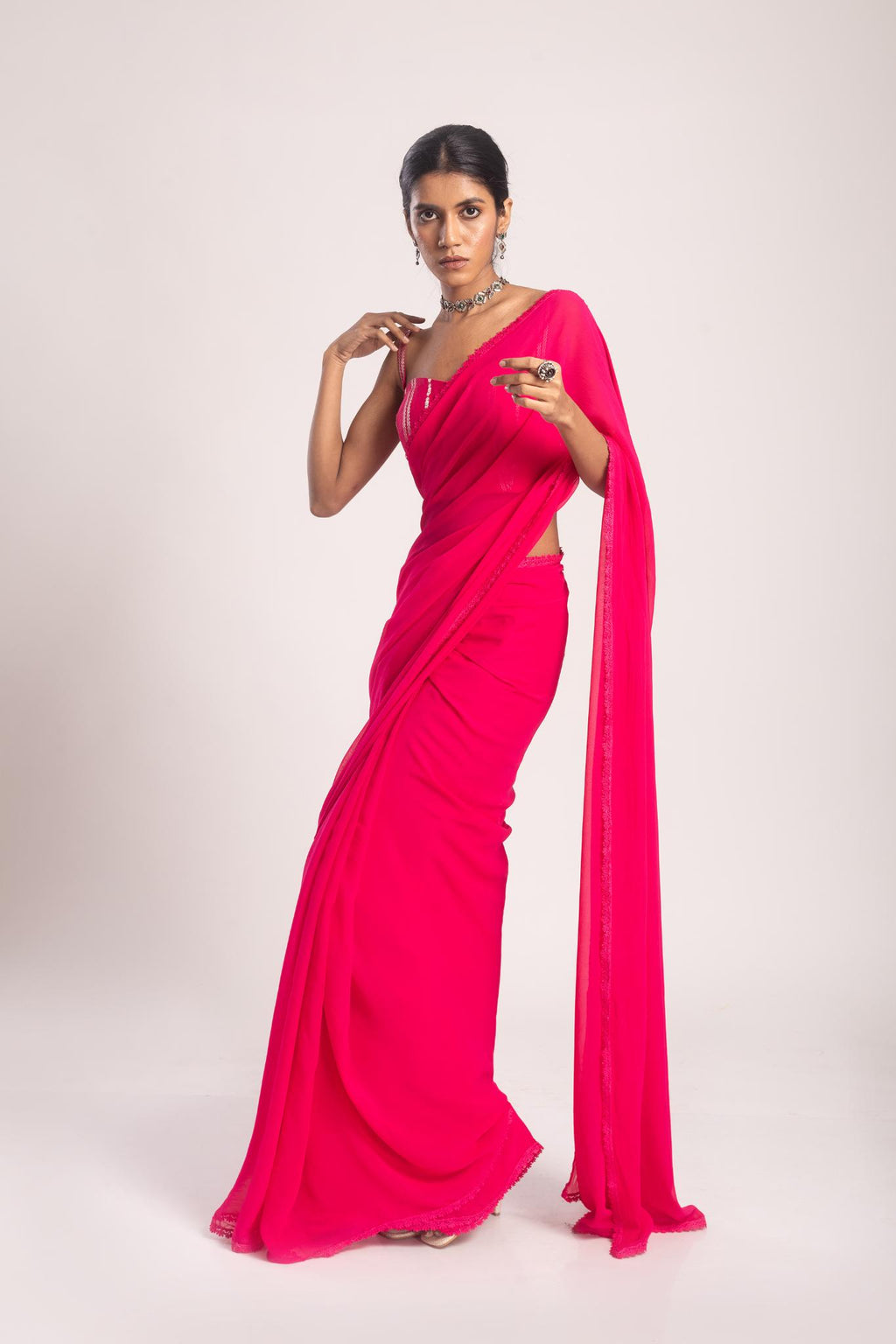 Patali Georgette Saree