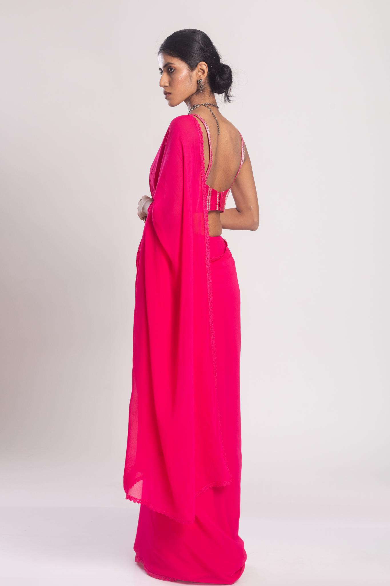 Patali Georgette Saree